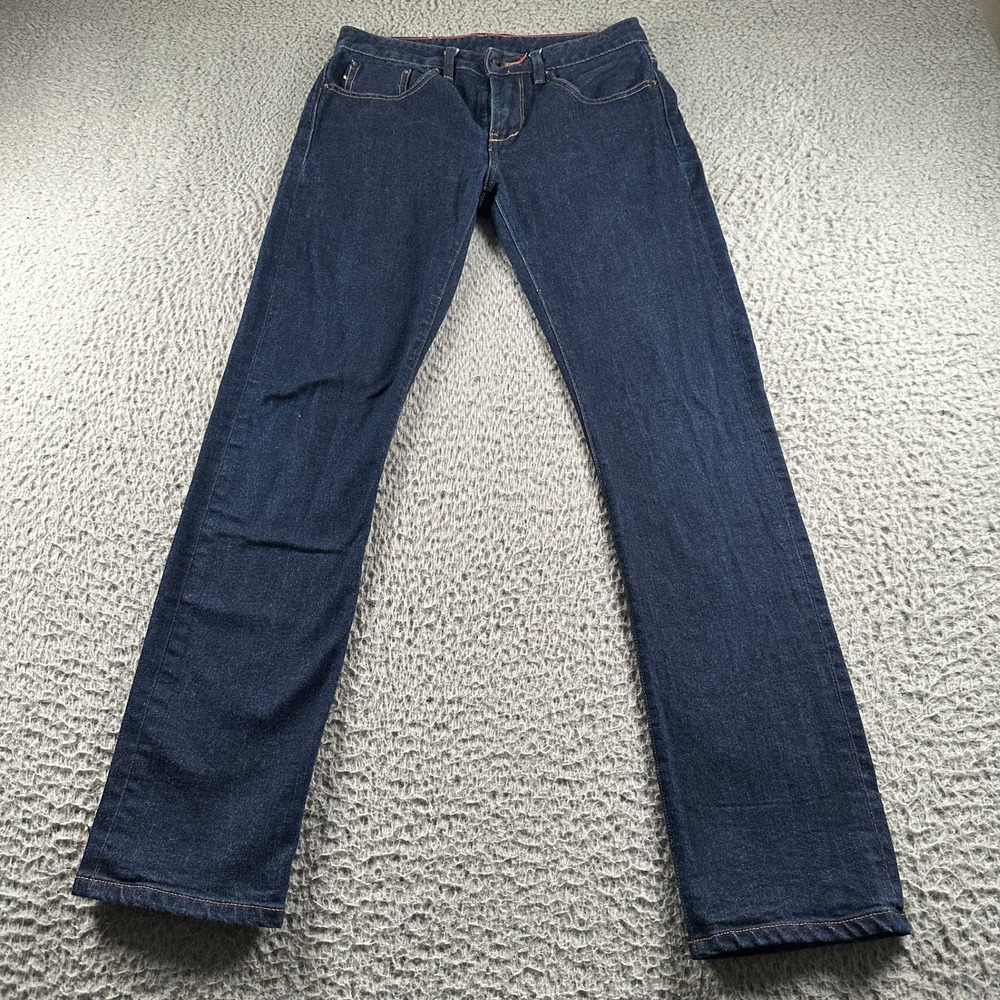 Kate Spade x Raleigh Denim Jeans Womens 26 Dark Indigo Selvedge‎ Slim Straight
